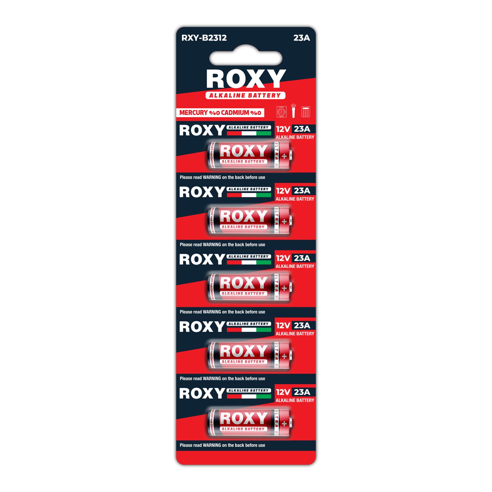 ROXY RXY-23A Roxy 12 V Alkalin Piller