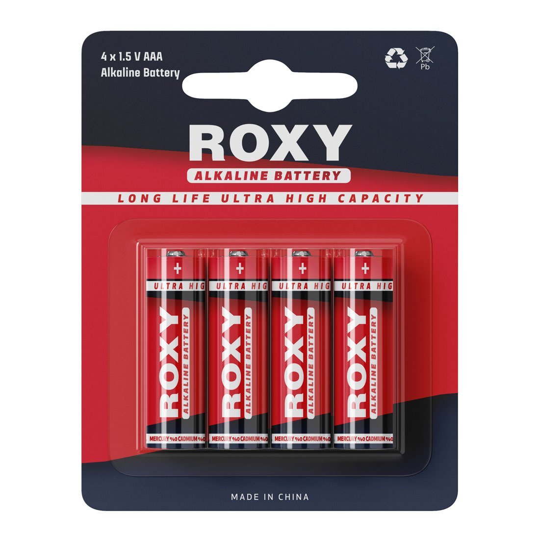 ROXY LR03-AAA-4B Roxy Günlük Piller