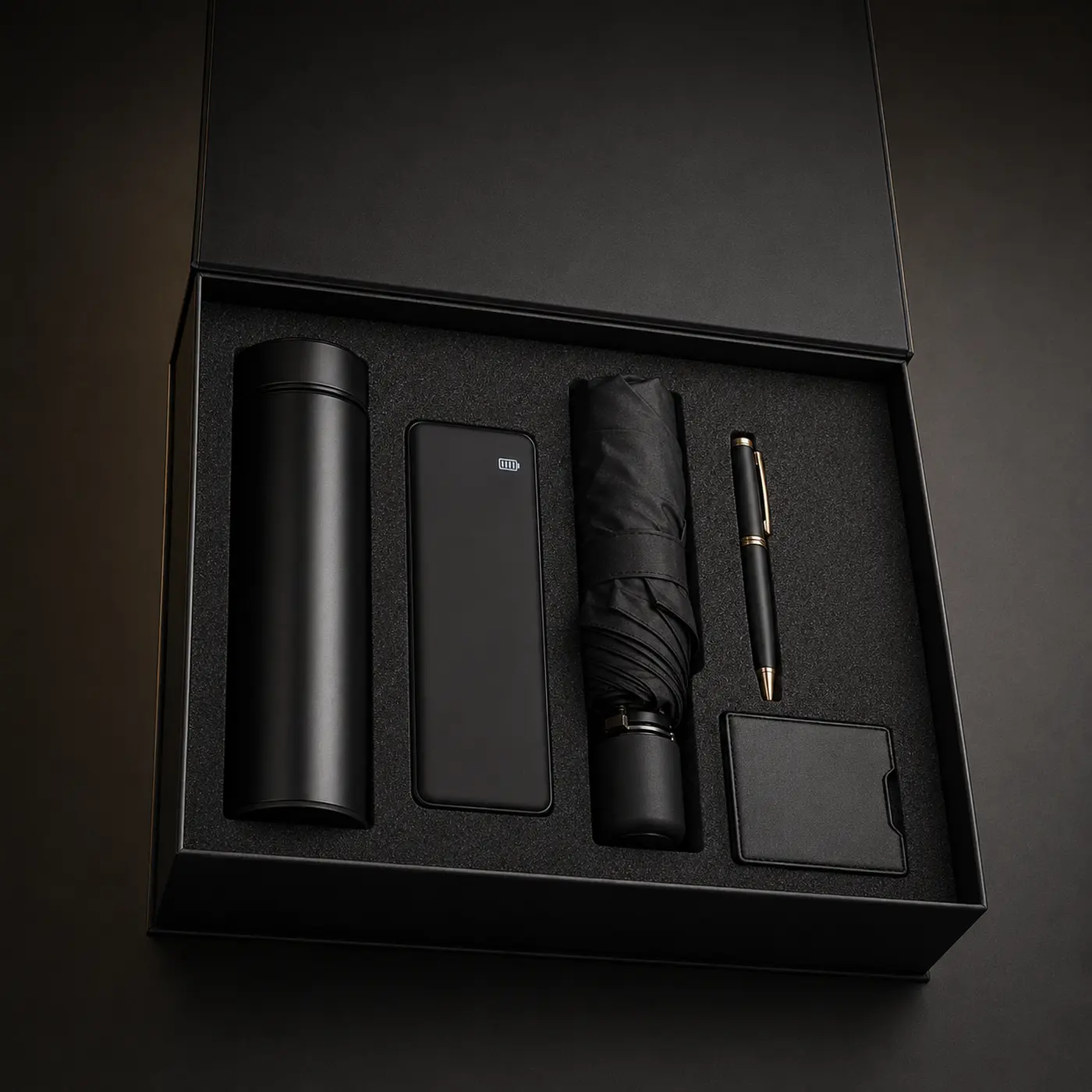 Executive Termos, Powerbank & Şemsiye Seti
