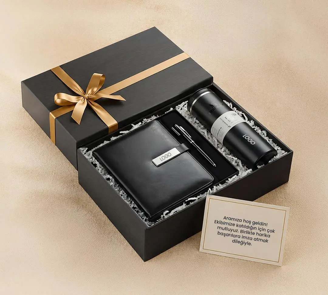 Gold Kurdeleli Executive Welcome Box