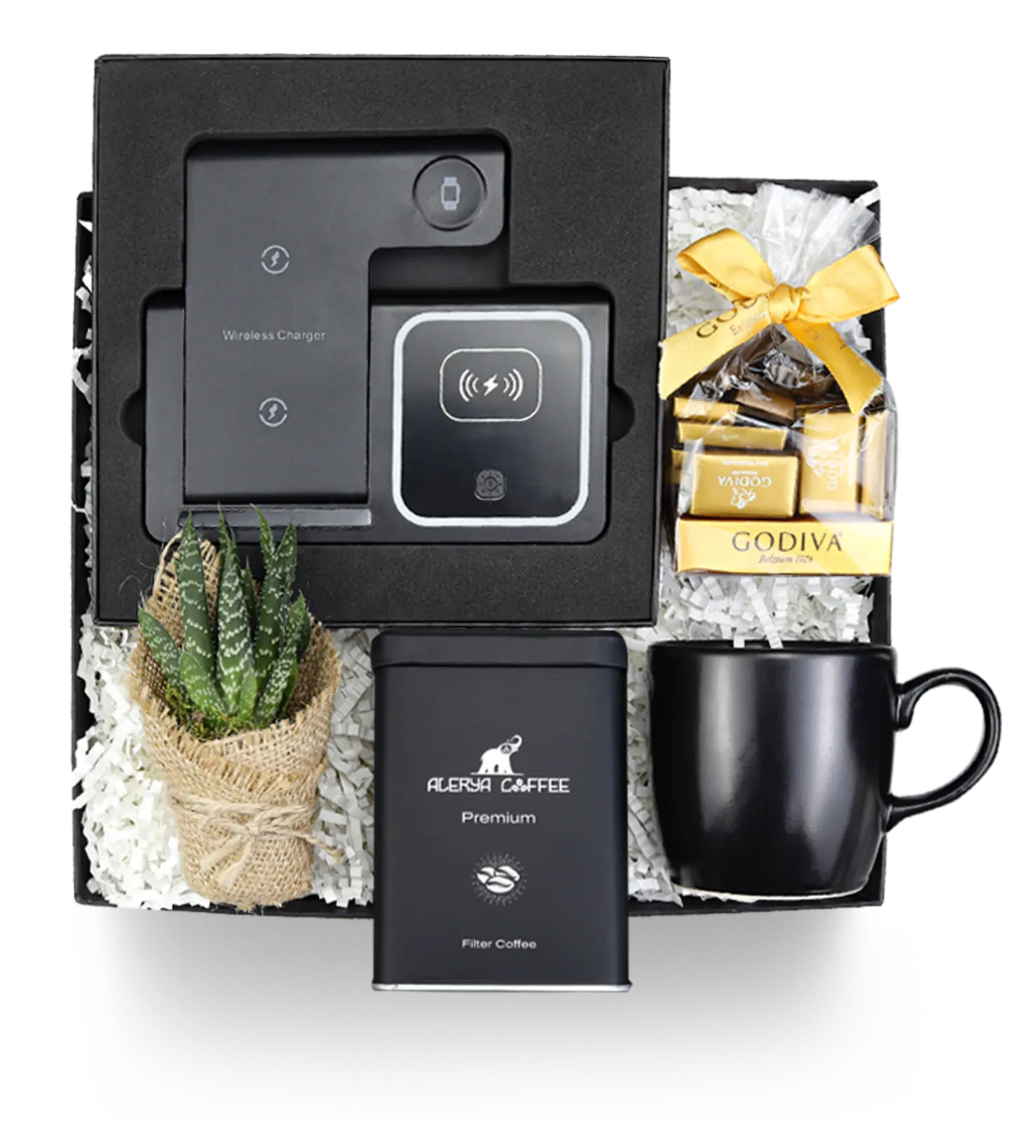Kablosuz Şarj ve Kahve Welcome Box